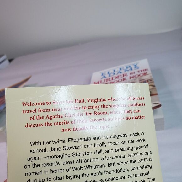 Lot of 3 ELLERY ADAMS - Cozy MYSTERIES - Book Retreat #2, 4, 7 MM PAPERBACK - Picture 9 of 13